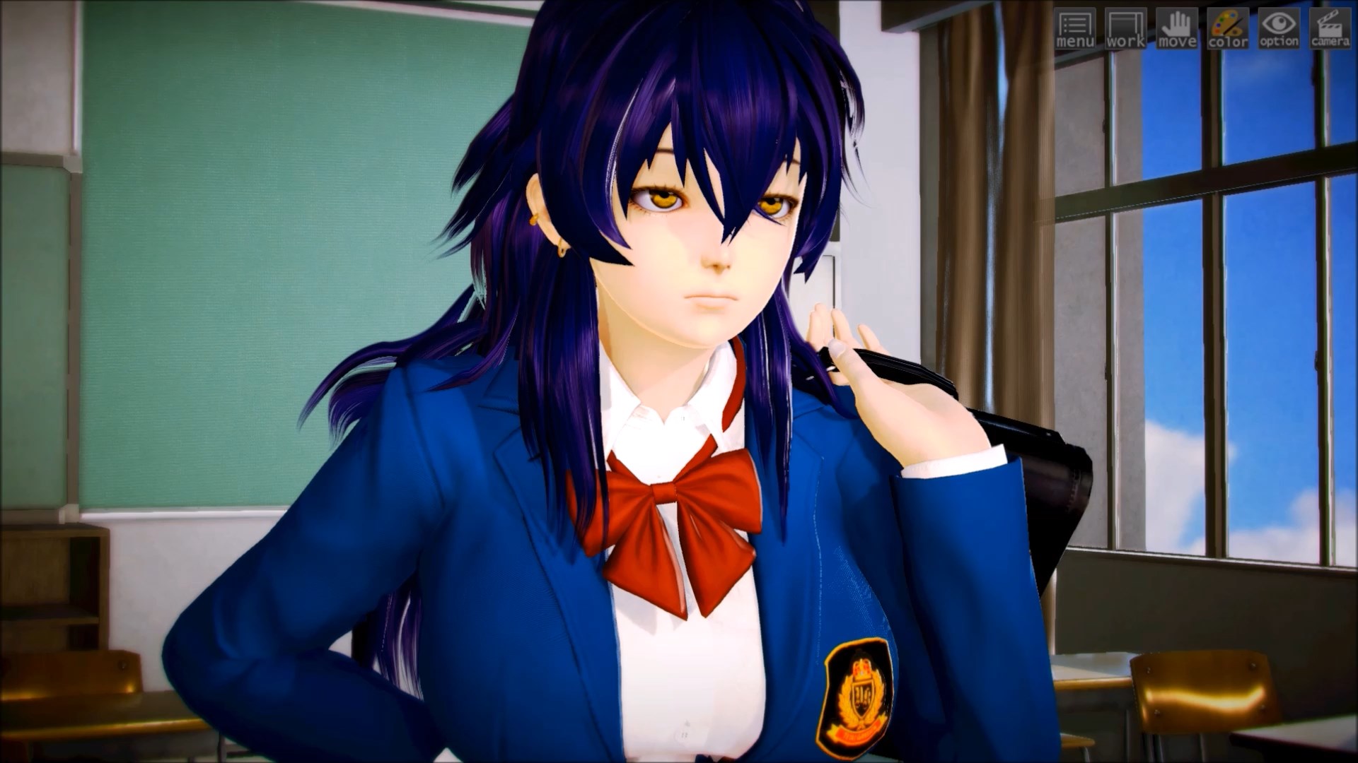 Honey Select Party: Okako (Oshiete! Galko-chan) by Ecchillent on DeviantArt