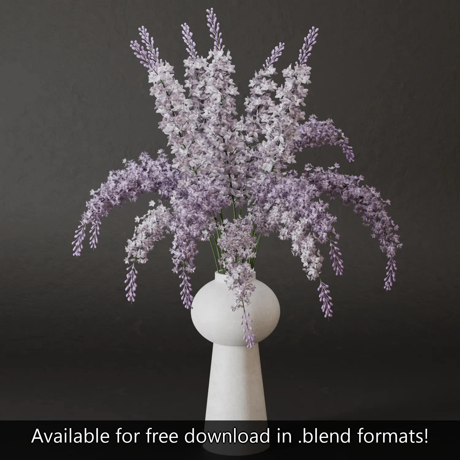 .blend Model Sj Lilac Flower by ubaray on DeviantArt
