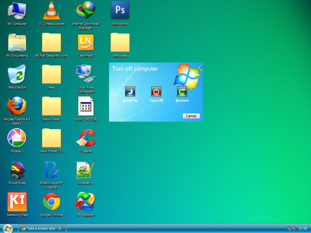 Windows 7 Shutdown Screen For Xp Msgina.dll By Amalshaji On Deviantart