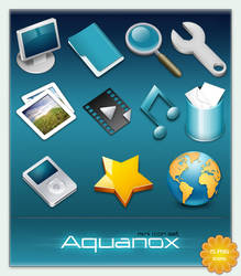 Aquanox mini Icon Set