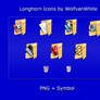 Longhorn Icons by WolfvanWhite