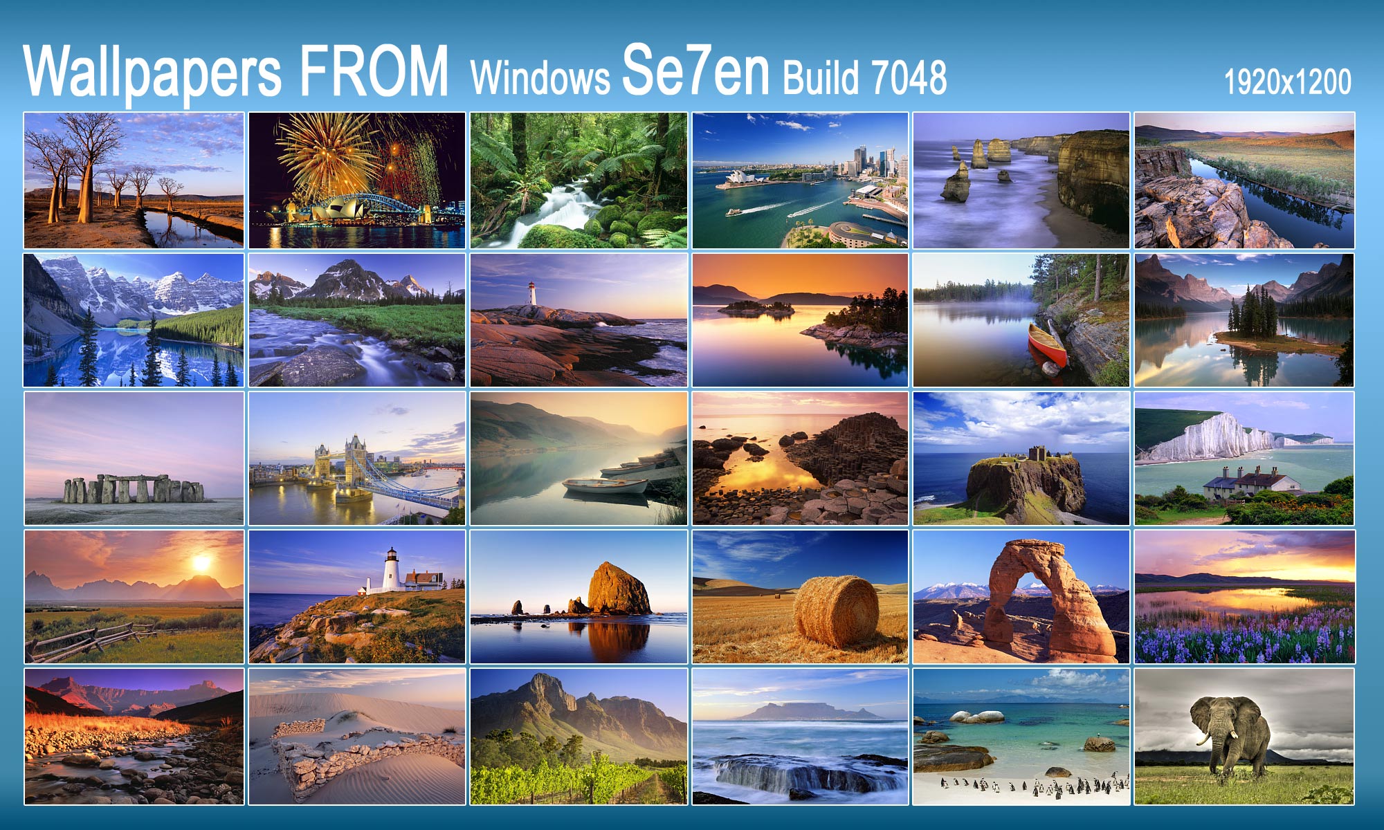 Wallpaper FROM Win7 build 7048