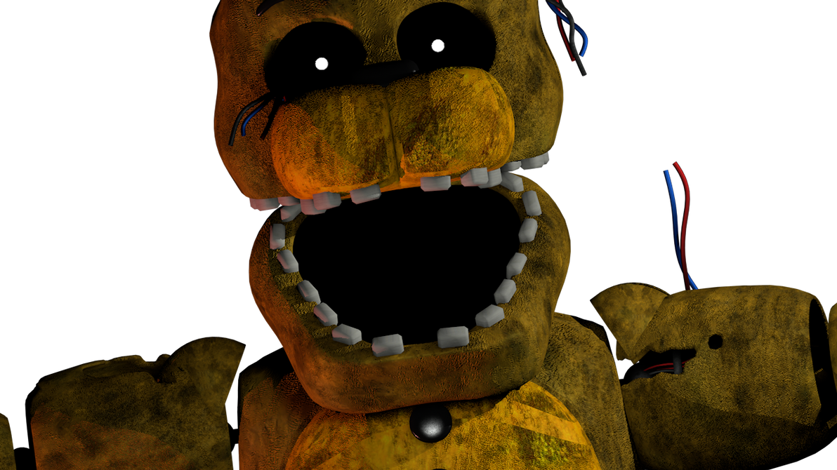 (C4D/FNaF) FNaF 2 | Withered G.Freddy Jumpscare by fnafandmore001 on ...