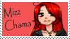 Mizz-Chama stamp