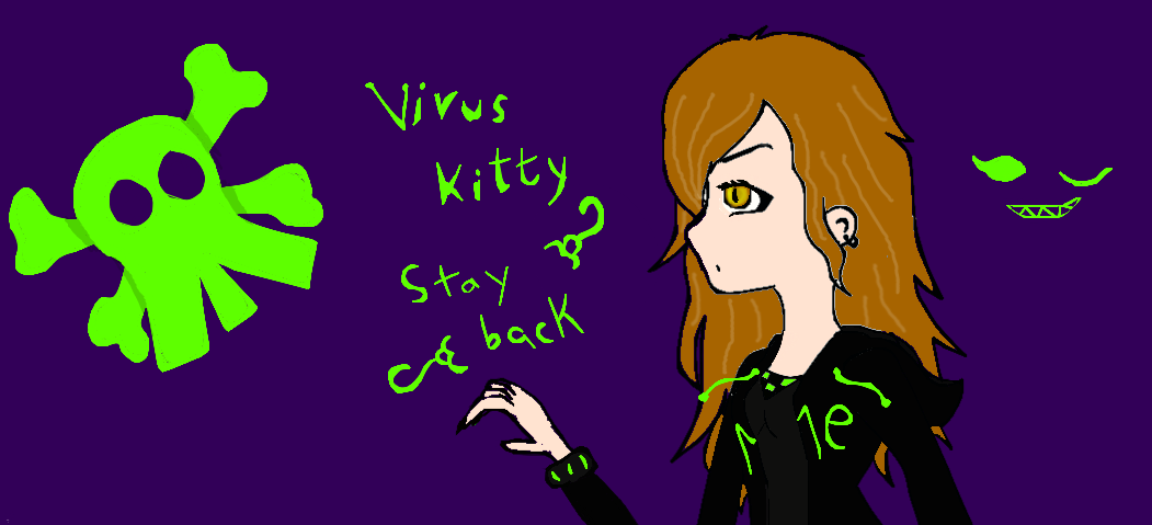 real Virus kitty :3