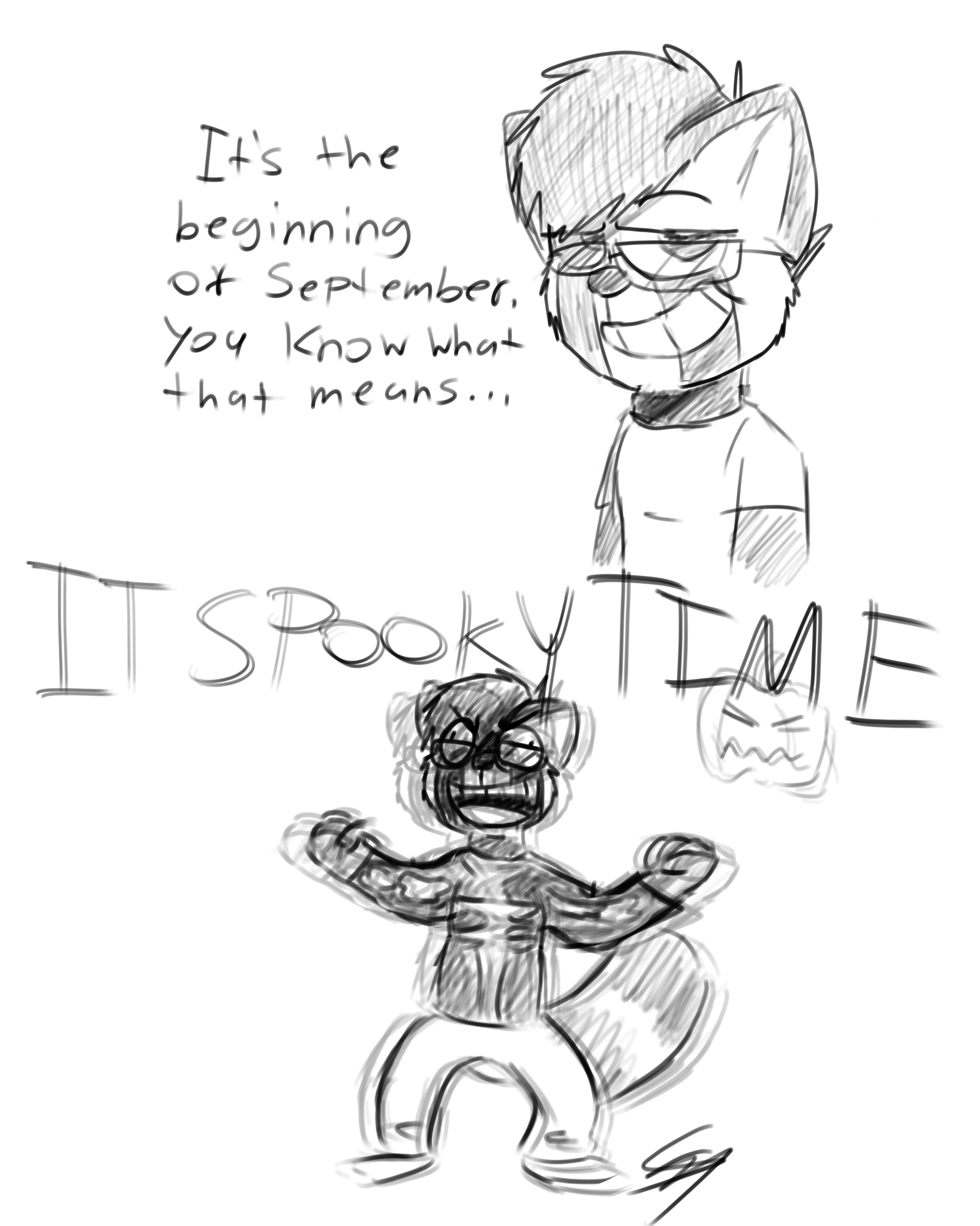 BRING ON THE SPOOKS by punny27 on DeviantArt