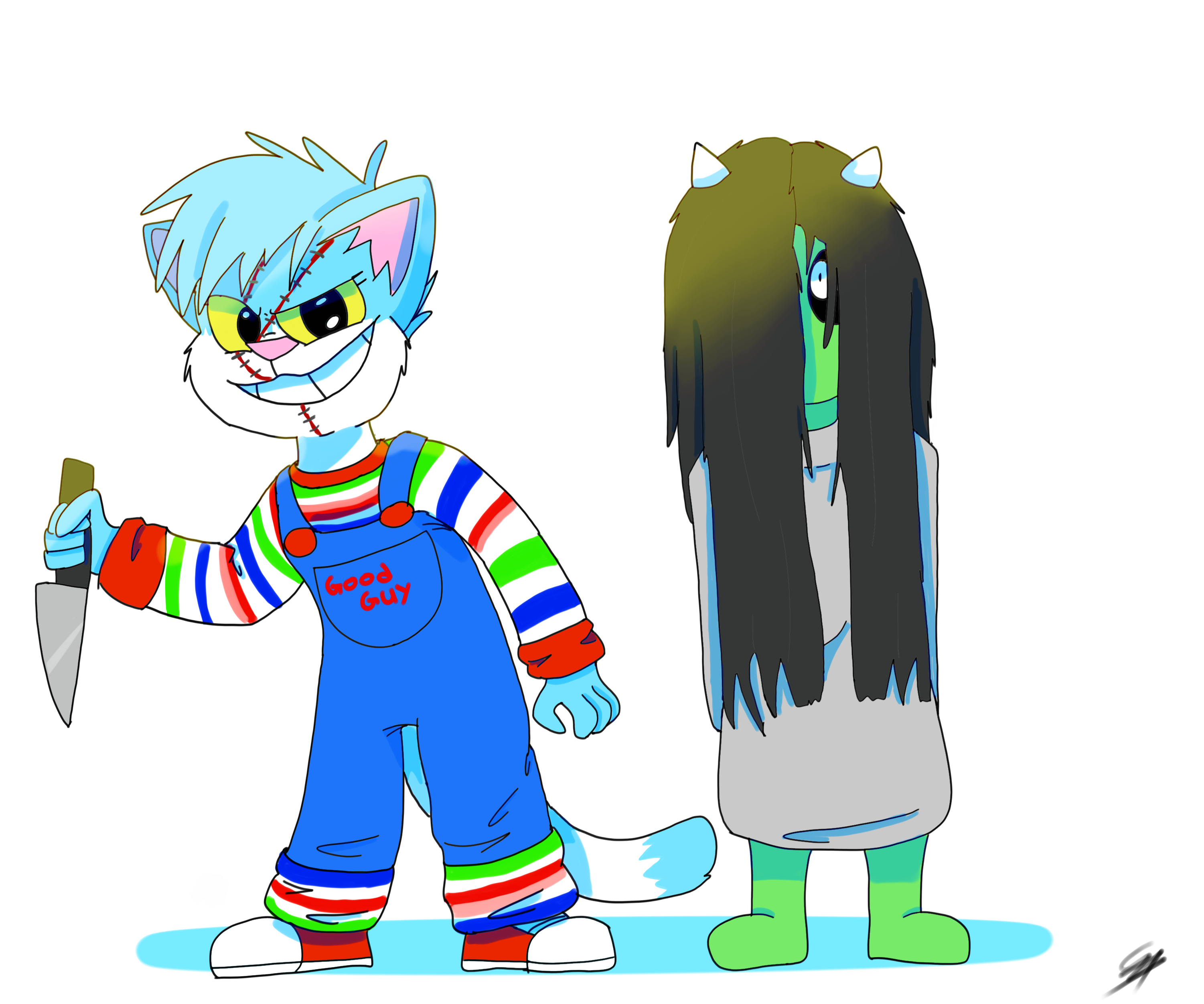 dem spooky costumes by punny27 on DeviantArt