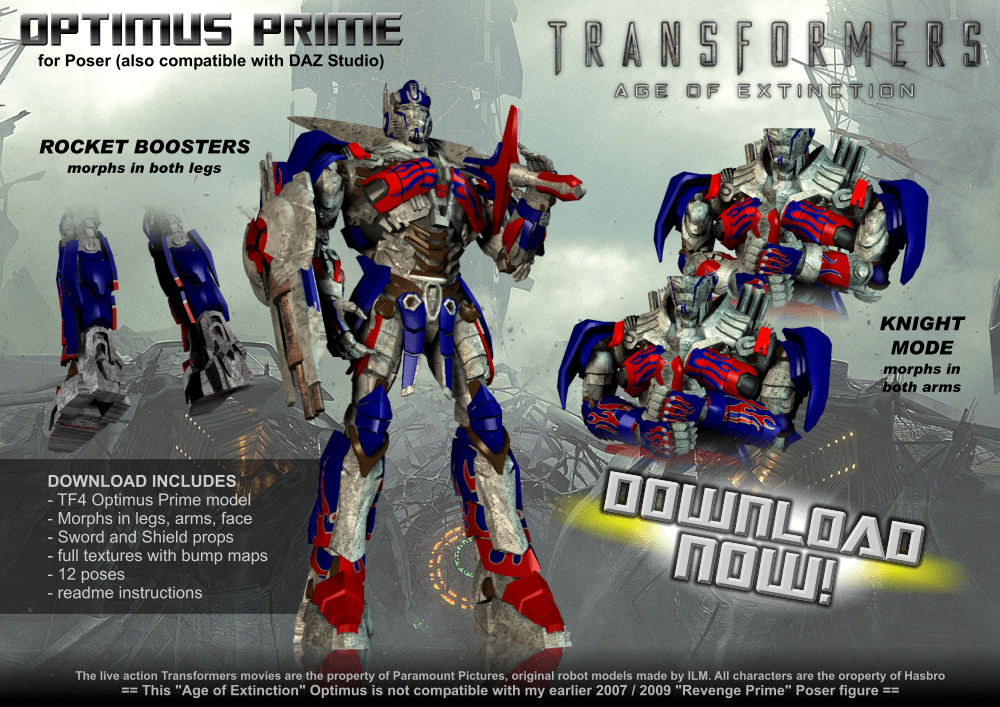 Age of Extinction The Last Knight Optimus Prime by RazzieMbessai on