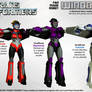 Transformers Windblade Nightblade Iceblade OBJ