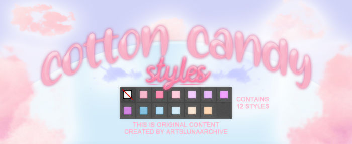Cotton Candy Styles