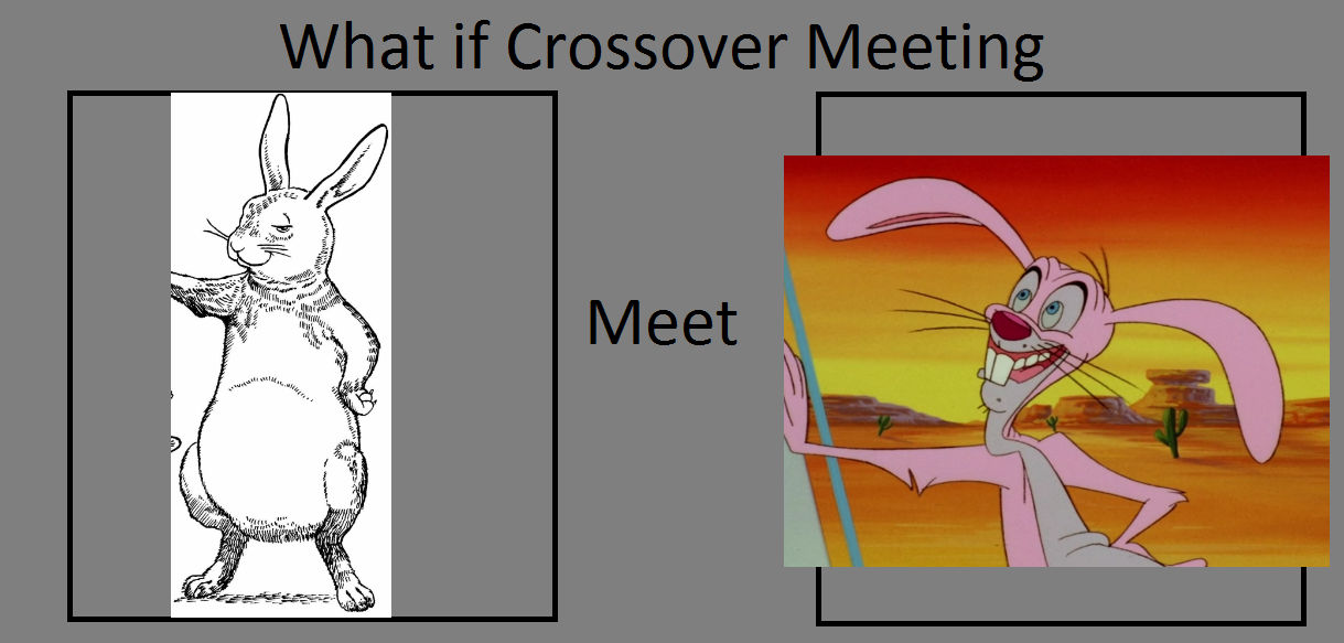 Crossover Meeting - HTP Rabbit and T+P Rabbit by Nelvana2004 on DeviantArt