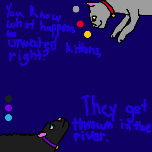 Unwanted Kittens get Thrown in the River by I AmUndertaleTrash on Unwanted Kittens get Thrown in the River by I AmUndertaleTrash on