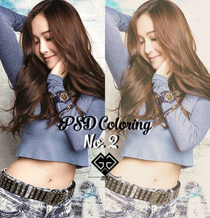 [PSD] PSD Colouring # 2 ft. Jessica Jung