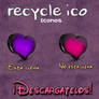 Papelera De Corazones Recycle