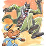 TLIID. 727 Dogman  and Blacksad