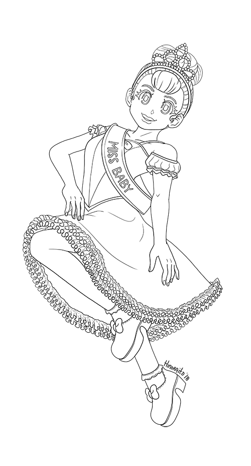 Miss Baby Lol Surprise Doll Coloring Page By Hinoraito On Deviantart Coloriage sis swing doll from lol surprise. miss baby lol surprise doll