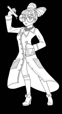 P.H.D.B.B. - LOL Surprise Doll - Coloring Page