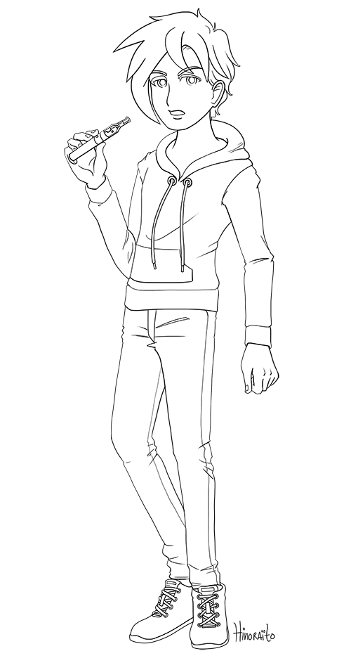 Sebastian - Free Line art - Stardew Valley by hinoraito on DeviantArt