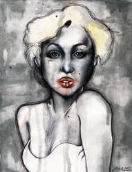 Gaga meats Marilyn