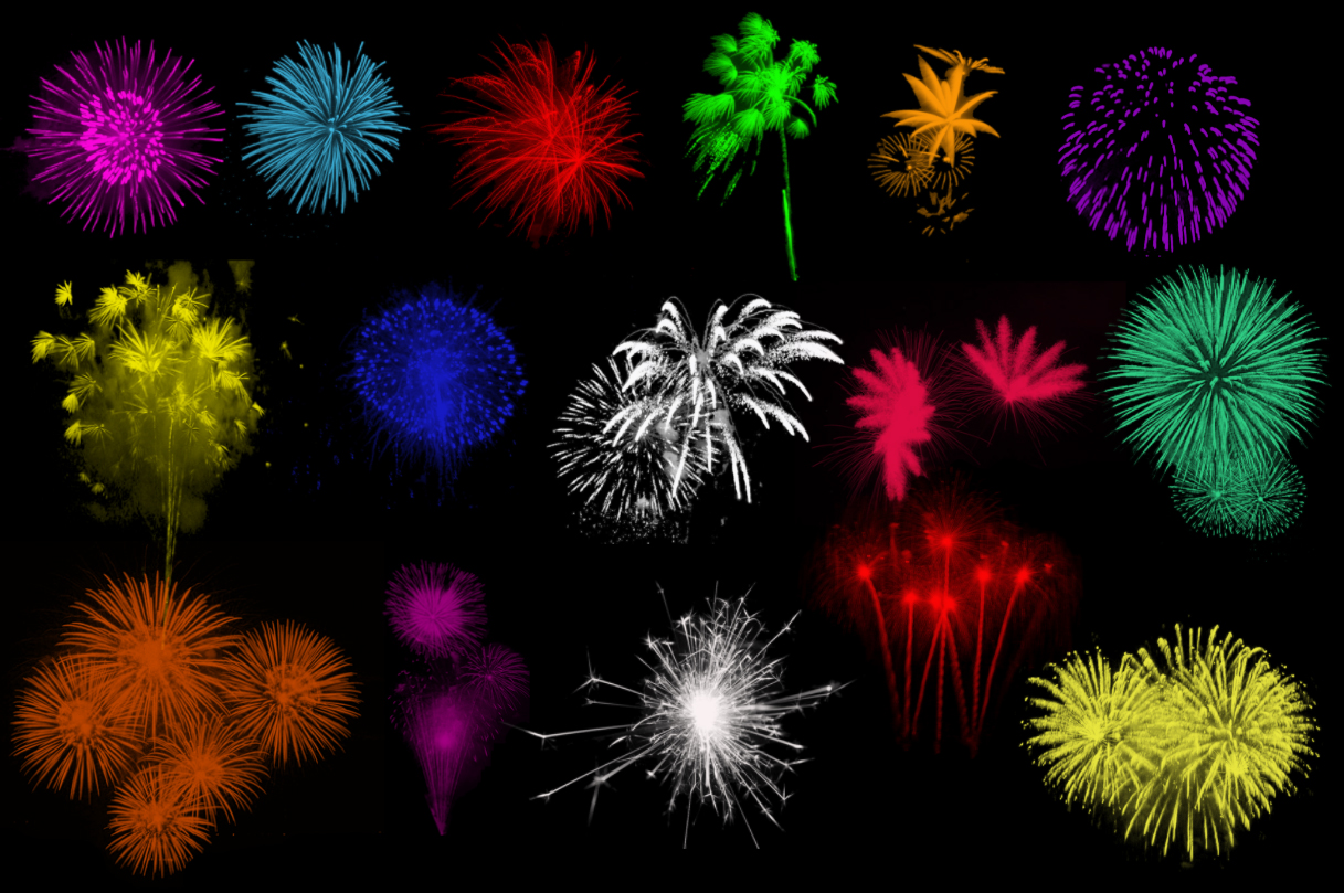 Brushes - Fireworks