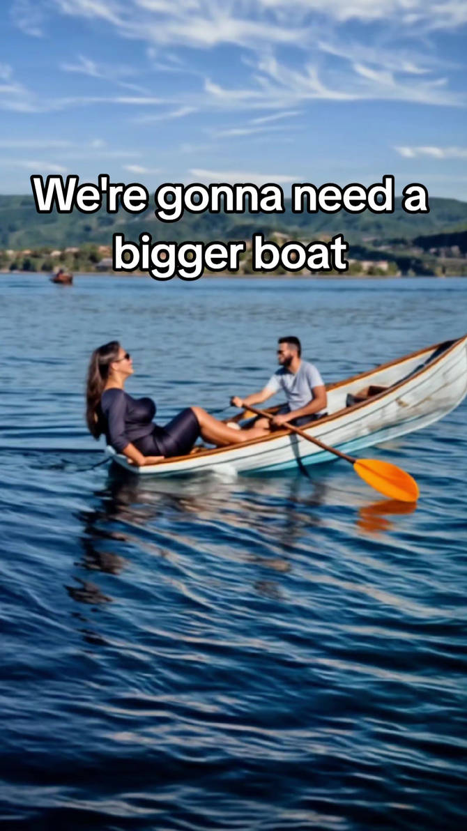 She's Gonna Need a Bigger Boat by SheHuge on DeviantArt