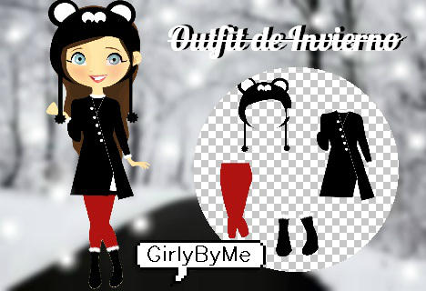Outfit Invierno para doll png