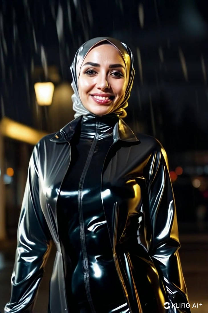 Smiling through the rain by Artofrubber2028 on DeviantArt