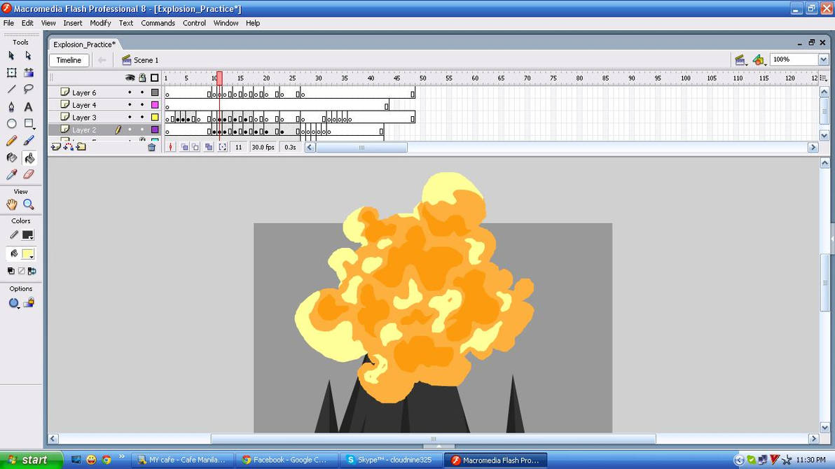 Explosion Practice # 8 by Sl4shFA on DeviantArt