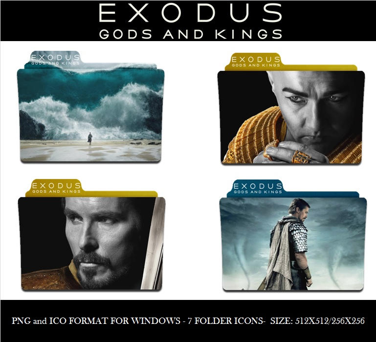 Exodus Gods and Kings (Folder Icon Pack) by Llyr86 on DeviantArt