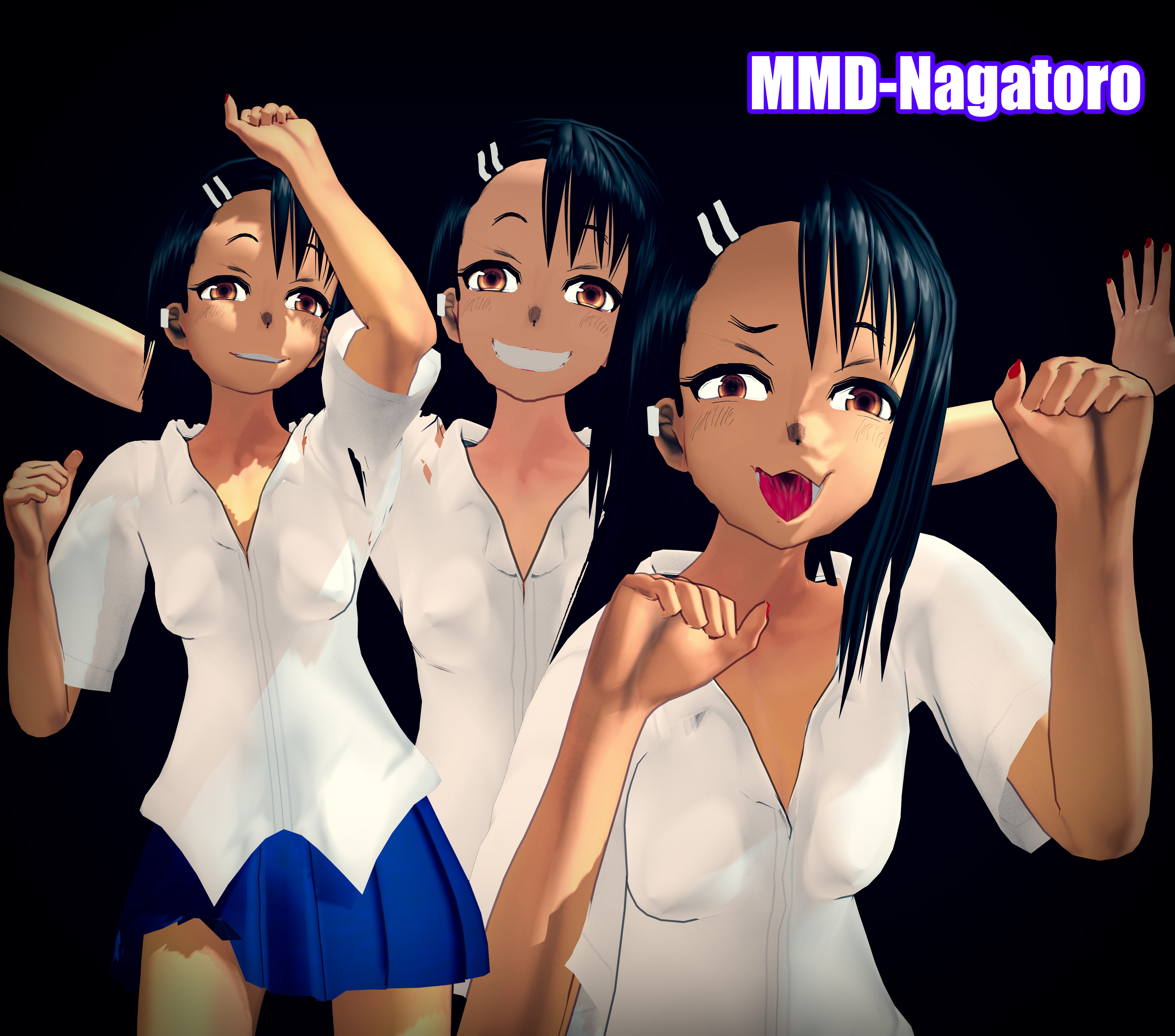 DL Nagatoro - for MMD 