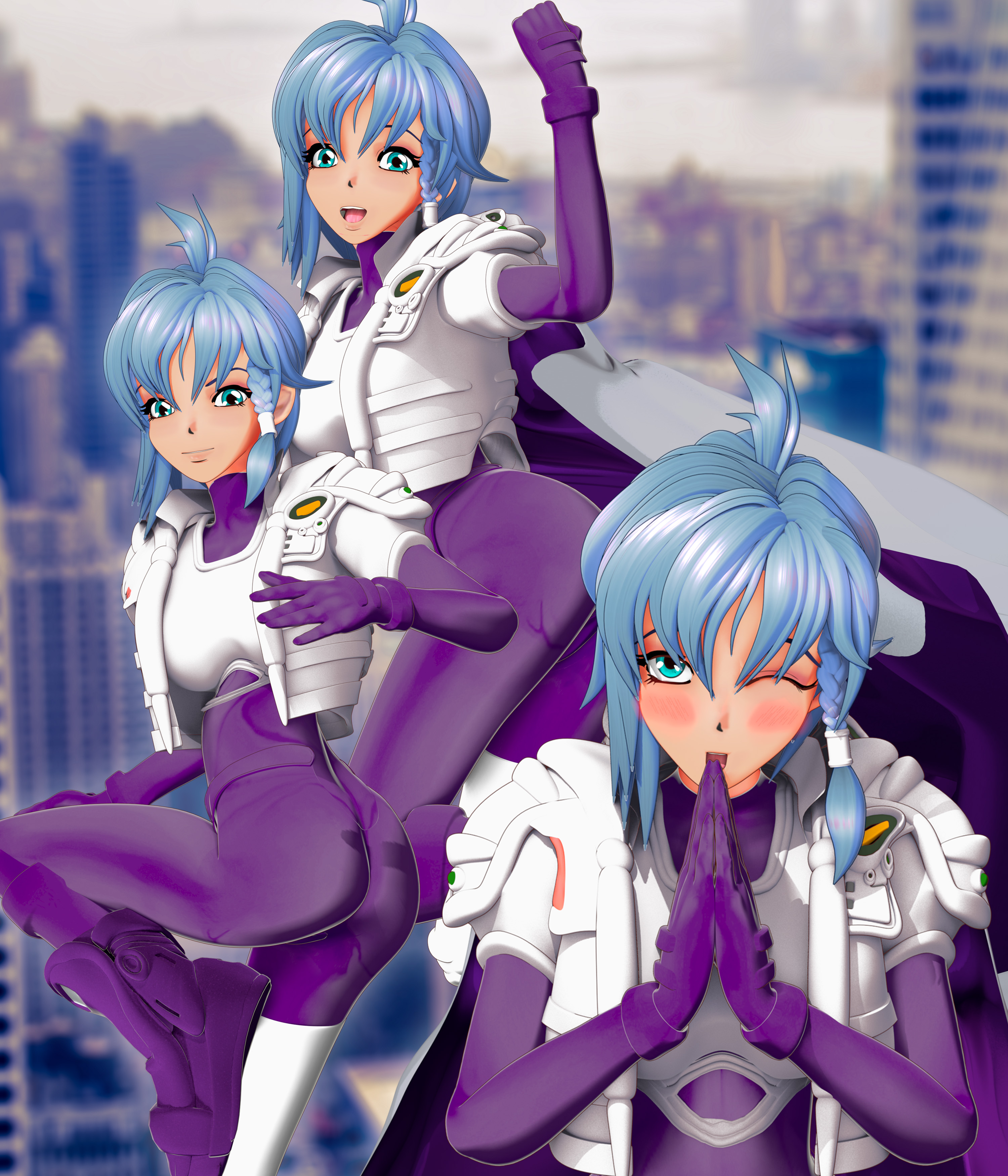 Dl Dna2 Karin Aoi 3d Blender 2 9 By Banchouforte On Deviantart