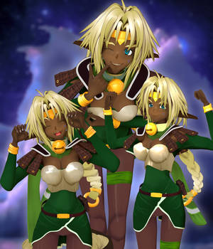 [DL] Aisha Clan-Clan v2 Outlaw Star - 3DModel 2.9