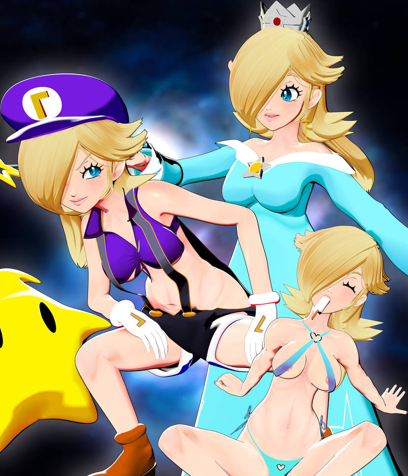DL Princess Rosalina Anime ver 3D Model 2.93 by banchouforte on DeviantArt.