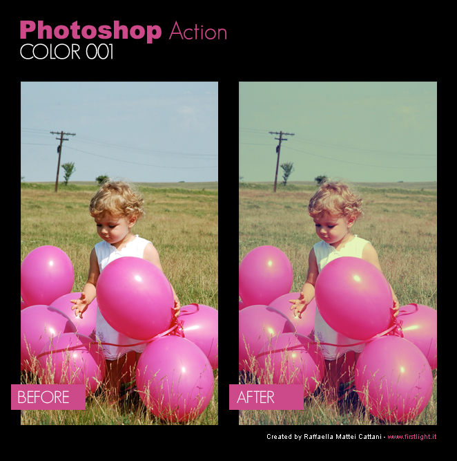 Photoshop Action - Color 001