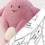 Chansey Plush Pattern