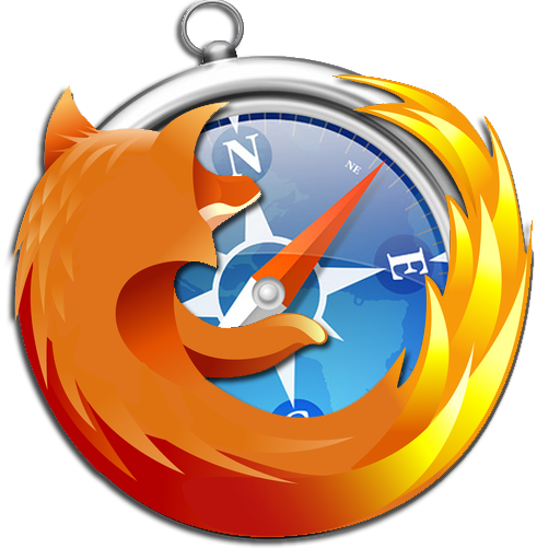 SIDA Comprimido huella Safari-Firefox Icon by manuelo-pro on DeviantArt