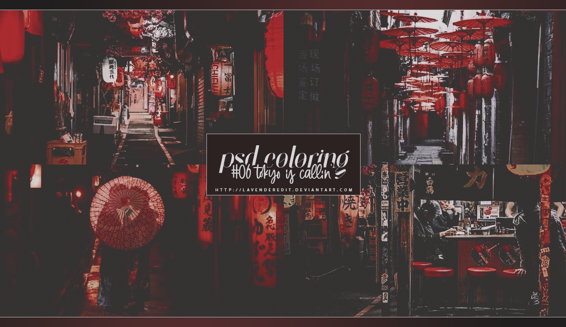 PSD #06 | tokyo is callin' by LavenderEdit on DeviantArt