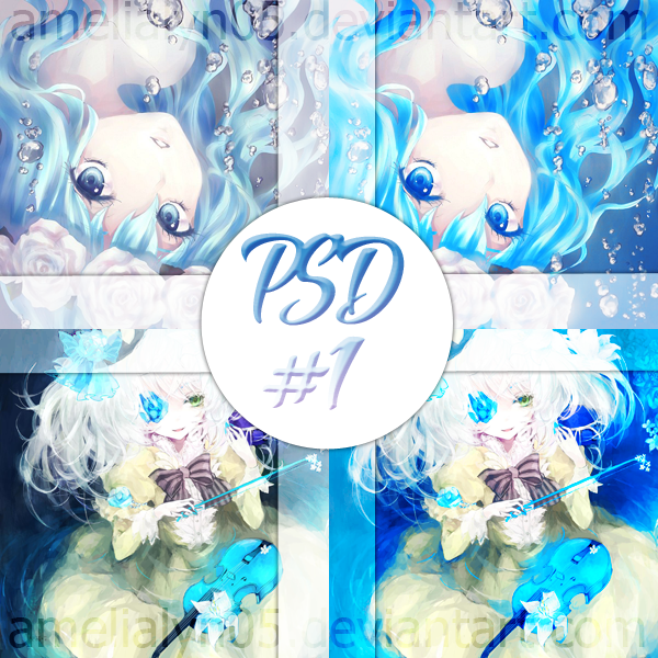 [PSD Coloring] Blue color