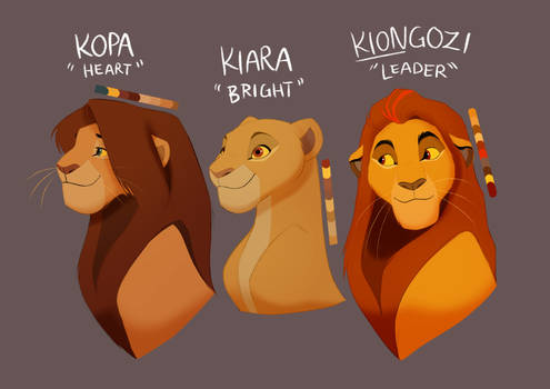 The Children of Simba and Nala