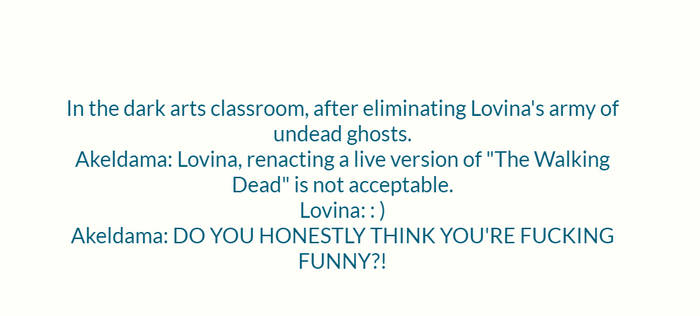 God dammit Lovina