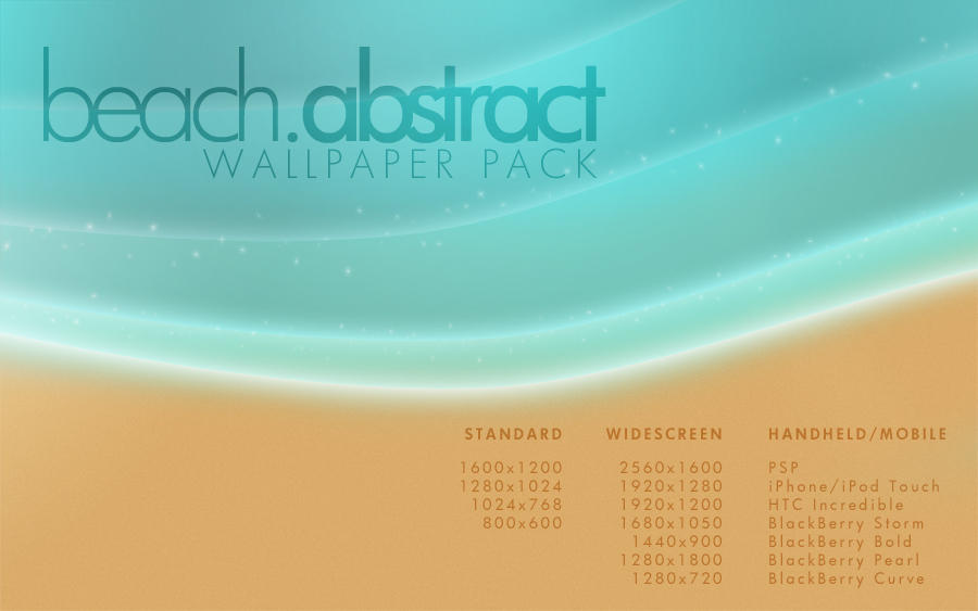 Beach Abstract Wallpaper Pack