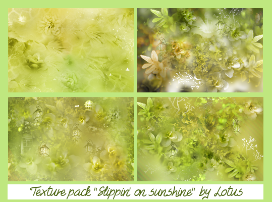 Texture Pack #2 Slippin' on Sunshine by Lotus