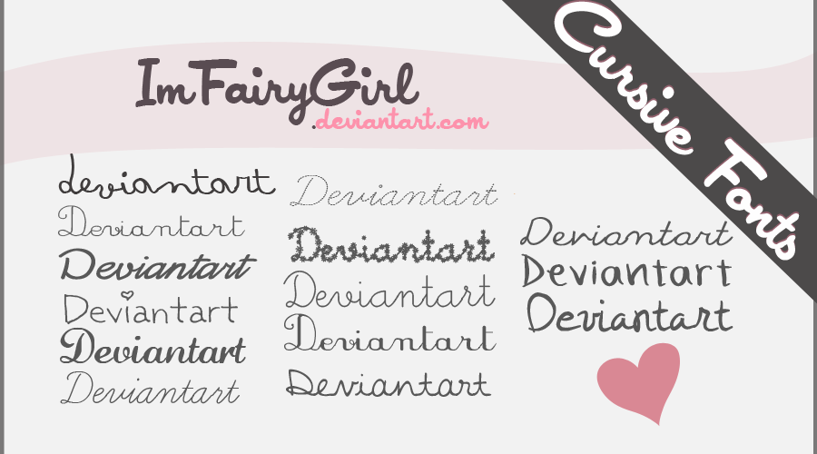 Fonts cute