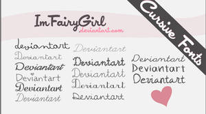 Fonts cute