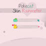 Pokecat skin rainmeter