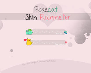 Pokecat skin rainmeter