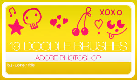 19 doodle brushes