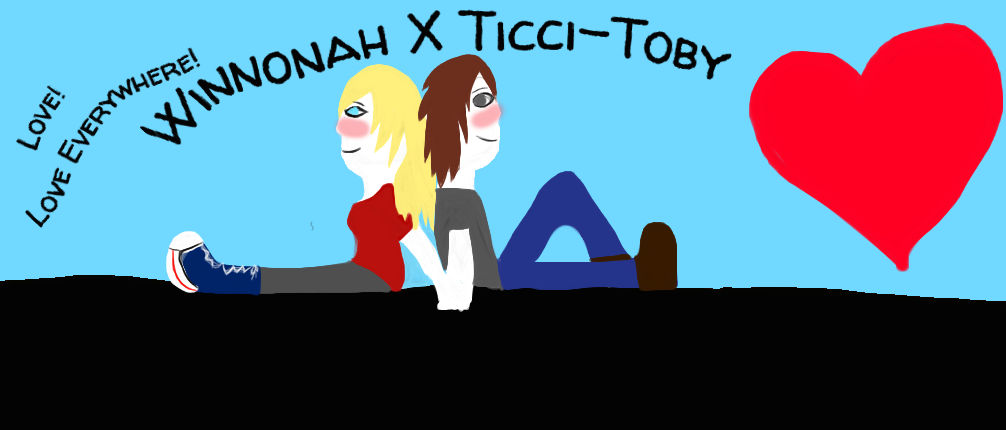 Winnonah X Ticci-Toby {Request} by UnknownGlitch on DeviantArt