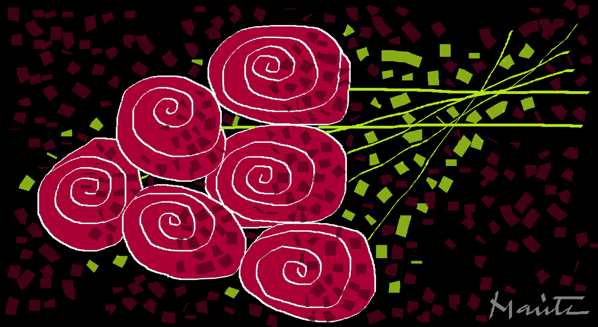 only roses by rumoresdenuvens on DeviantArt