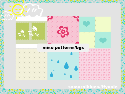 misc patterns-bgs